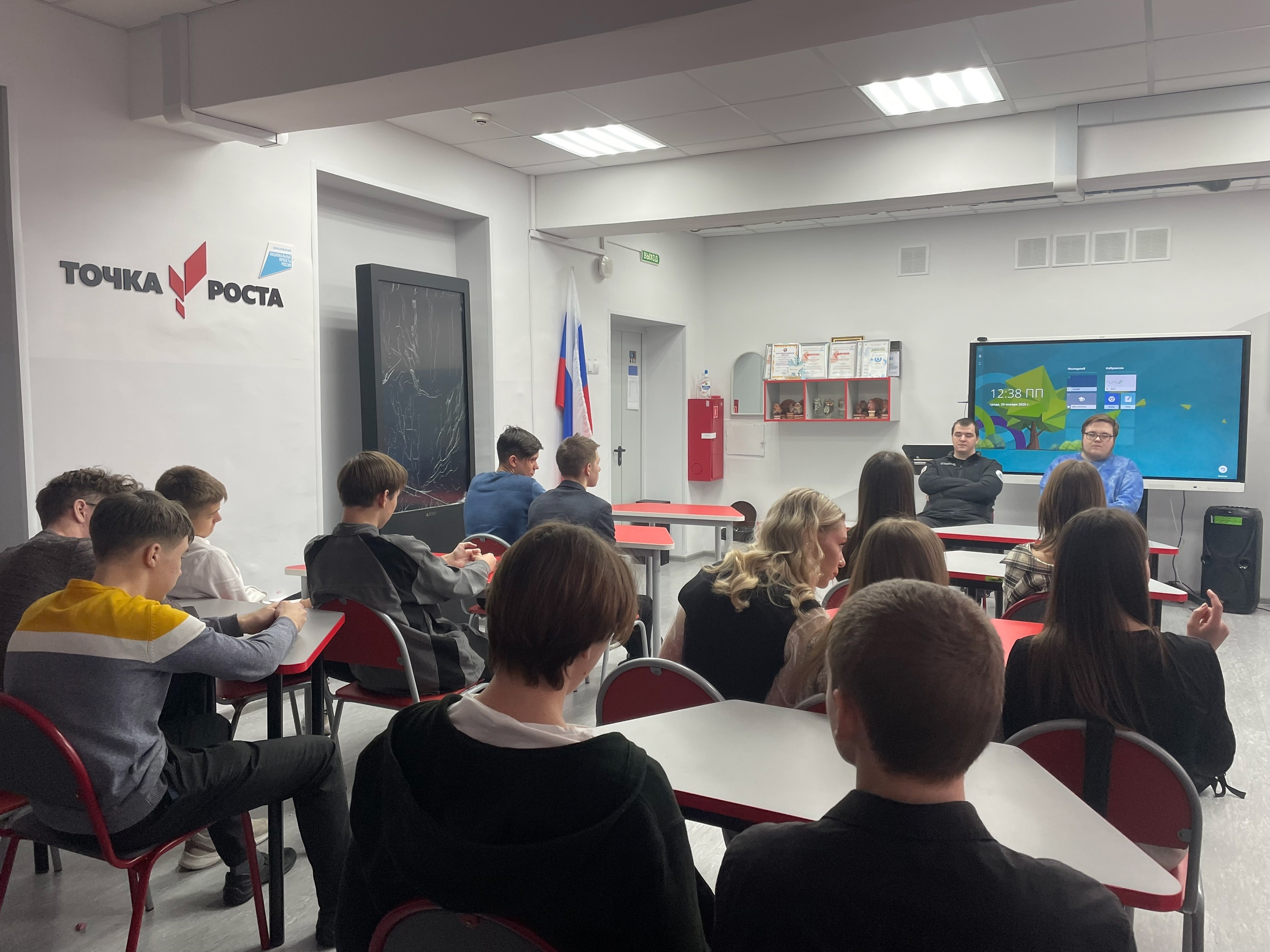Беседа с выпускниками.